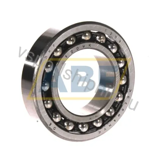 Самоустанавливающийся шариковый подшипник двухрядный 1209K SKF