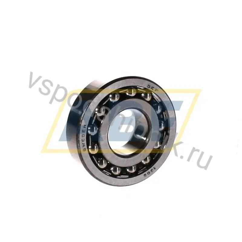 Самоустанавливающийся шариковый подшипник двухрядный 1306 SKF 360
