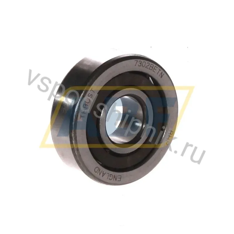 Подшипник шариковый радиально-упорный однорядный 7302BETN RHP 360