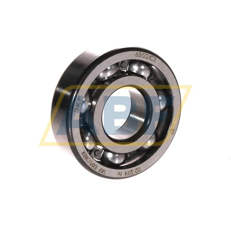 Подшипник шариковый радиальный однорядный 63/22/C3 SKF 360