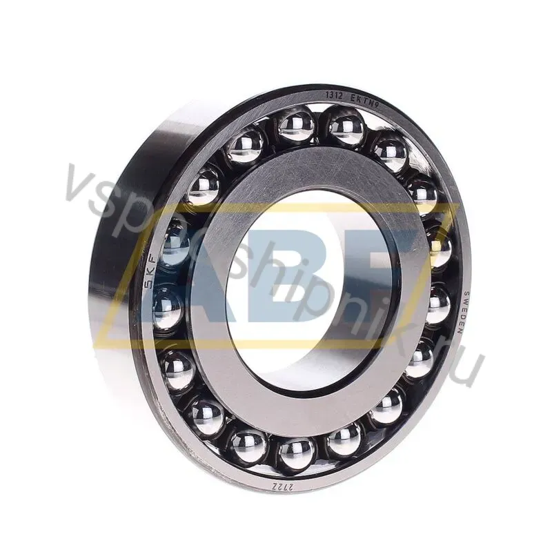 Самоустанавливающийся шариковый подшипник двухрядный 1312EKTN9 SKF 360