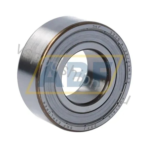 Радиально-упорный шариковый подшипник двухрядный 3205A-2Z/C3MT33 SKF