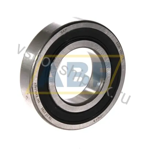 Подшипник шариковый радиальный однорядный 6208-RS1/C3 SKF