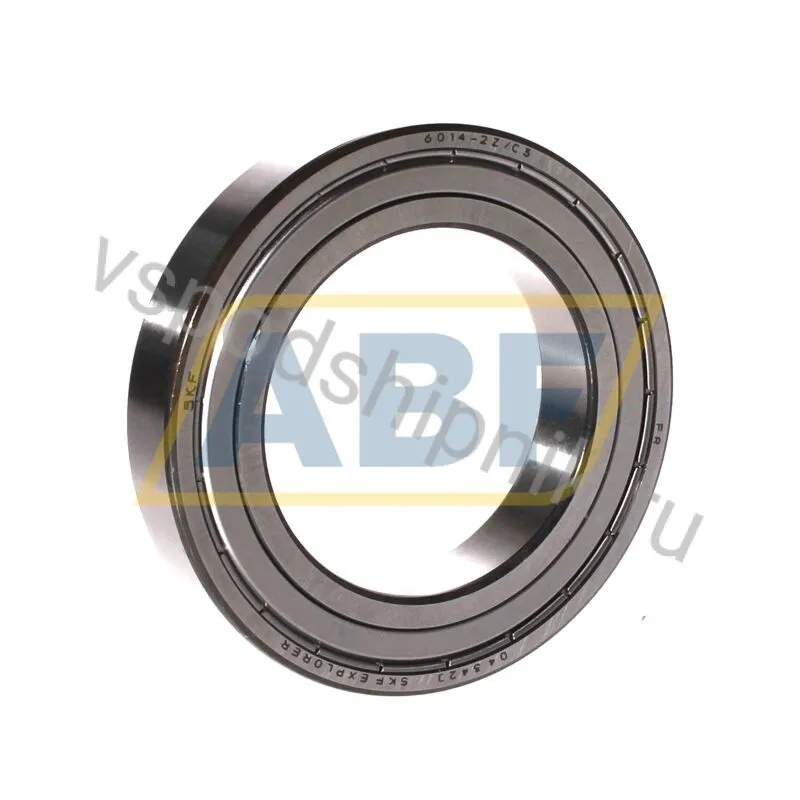 Подшипник шариковый радиальный однорядный 6014-2Z/C3 SKF 360