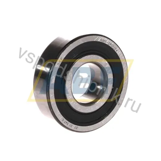 Подшипник шариковый радиальный однорядный 6305-2RS1/C4 SKF