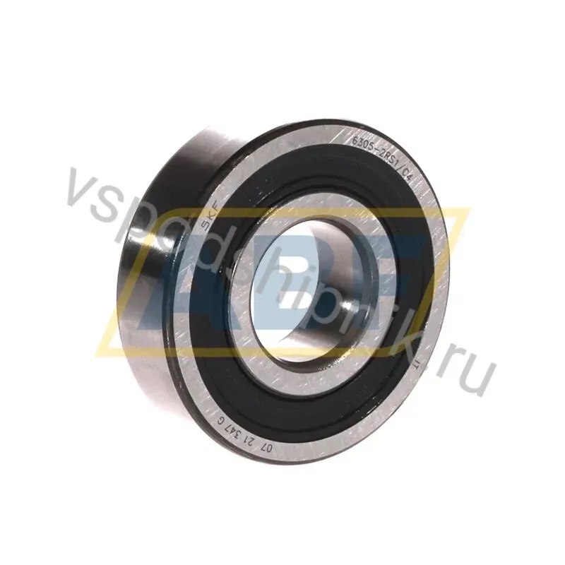 Подшипник шариковый радиальный однорядный 6305-2RS1/C4 SKF 360
