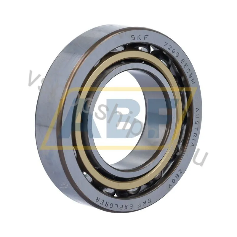 Подшипник радиально-упорный шариковый 7209BECBM SKF 360