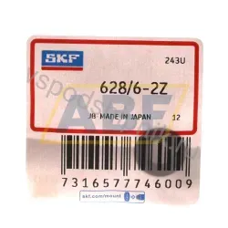 Миниатюрный шариковый подшипник 628/6-2Z SKF