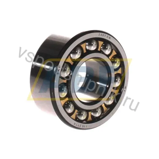 Самоустанавливающийся шариковый подшипник двухрядный 2307EM SKF