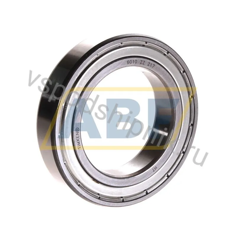 Подшипник шариковый радиальный однорядный 6010-ZZ Timken 360