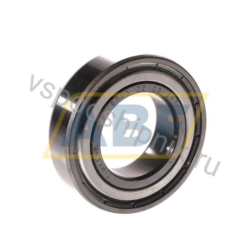 Подшипник шариковый радиальный однорядный 6005-ZZ-C3 Timken 360