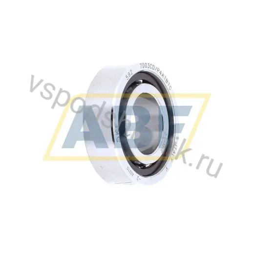 Подшипник шариковый радиально-упорный однорядный 7003CD/P4ATBTC SKF