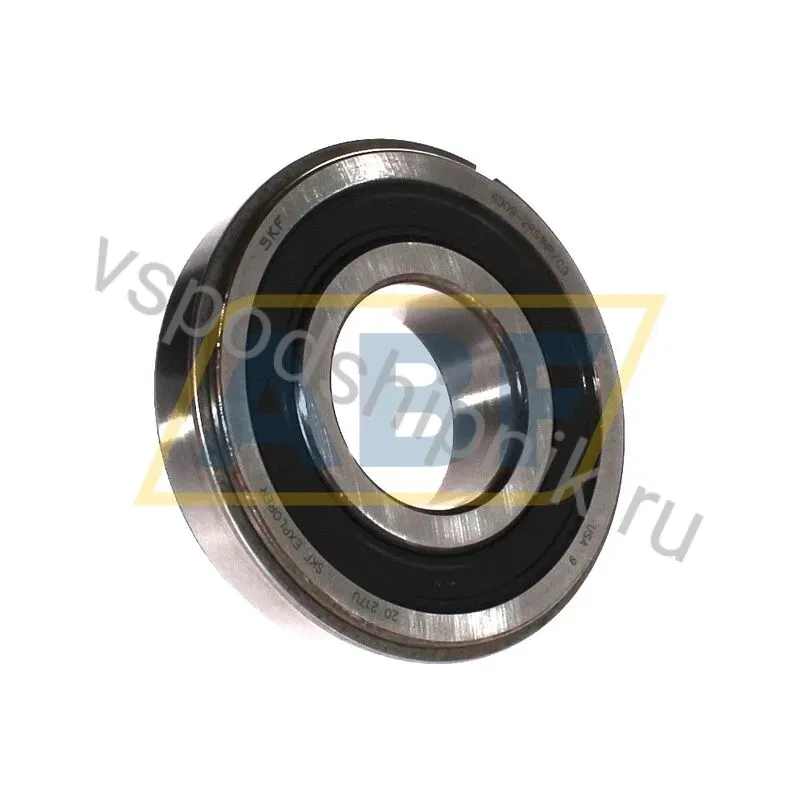 Подшипник шариковый радиальный однорядный 6309-2RS1NR/C3 SKF 360