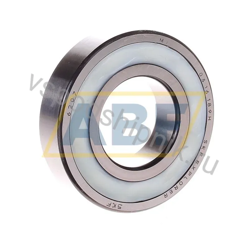 Подшипник шариковый радиальный однорядный 6207/W64F SKF 360
