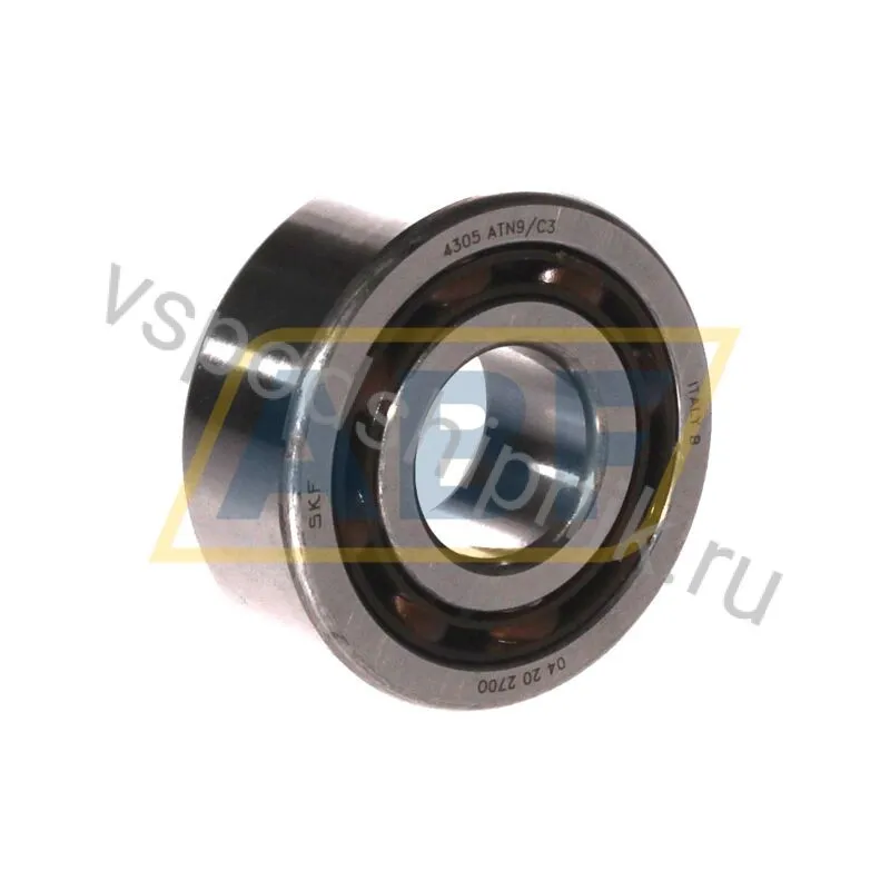 Подшипник шариковый радиальный двухрядный 4305ATN9/C3 SKF 360