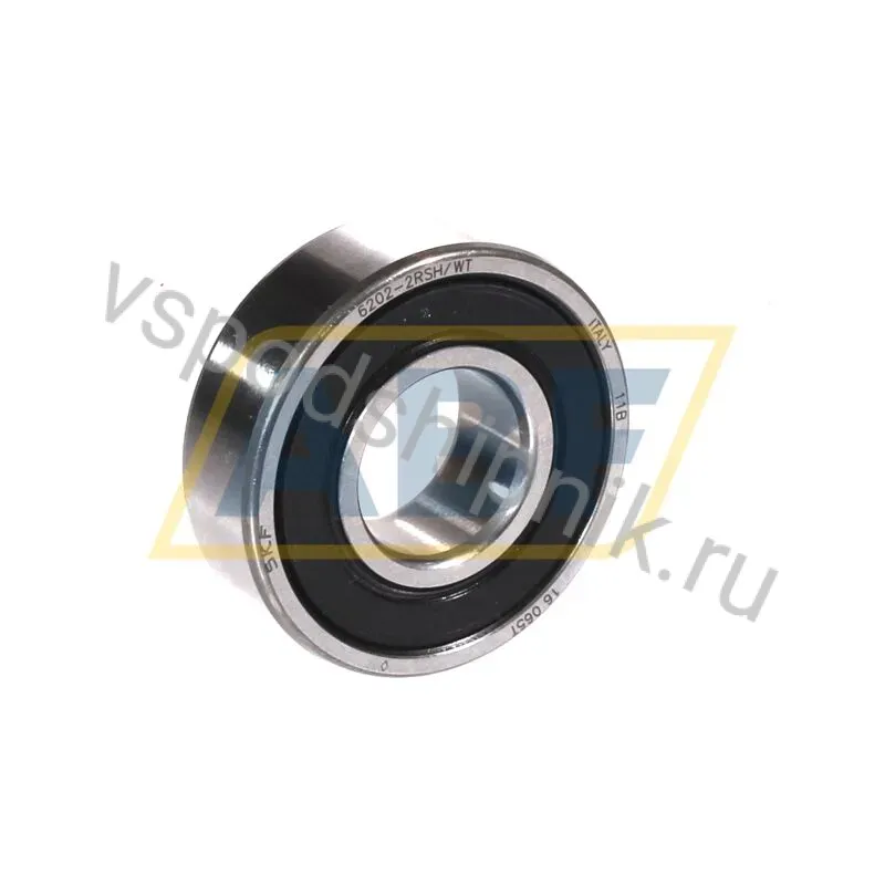 Подшипник шариковый радиальный однорядный 6202-2RSH/WT SKF 360