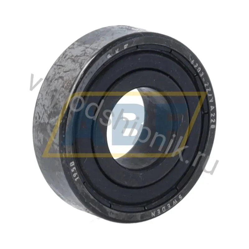 Подшипник шариковый радиальный однорядный 6203-2Z/VA228 SKF 360