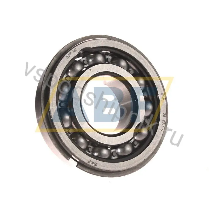 Подшипник шариковый радиальный однорядный 307NR SKF 360