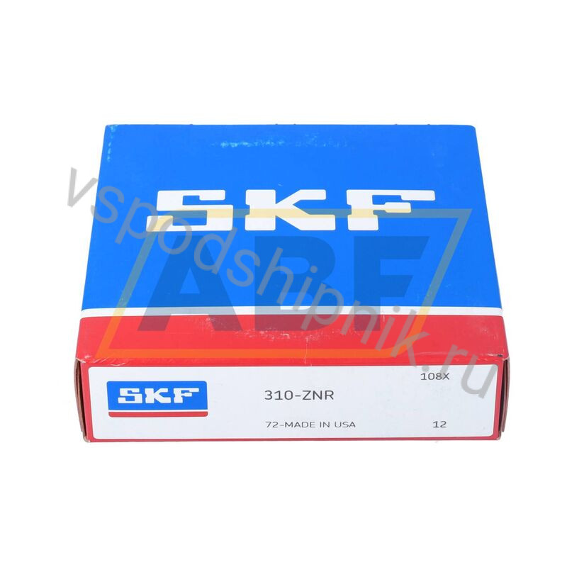 Подшипник шариковый радиальный однорядный 310-ZNR SKF 360