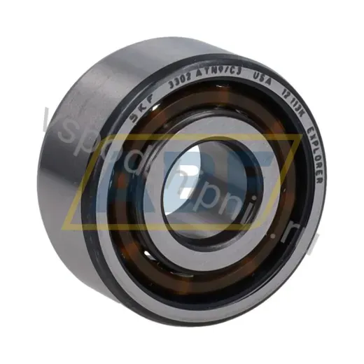 Радиально-упорный шариковый подшипник двухрядный 3302ATN9/C3 SKF