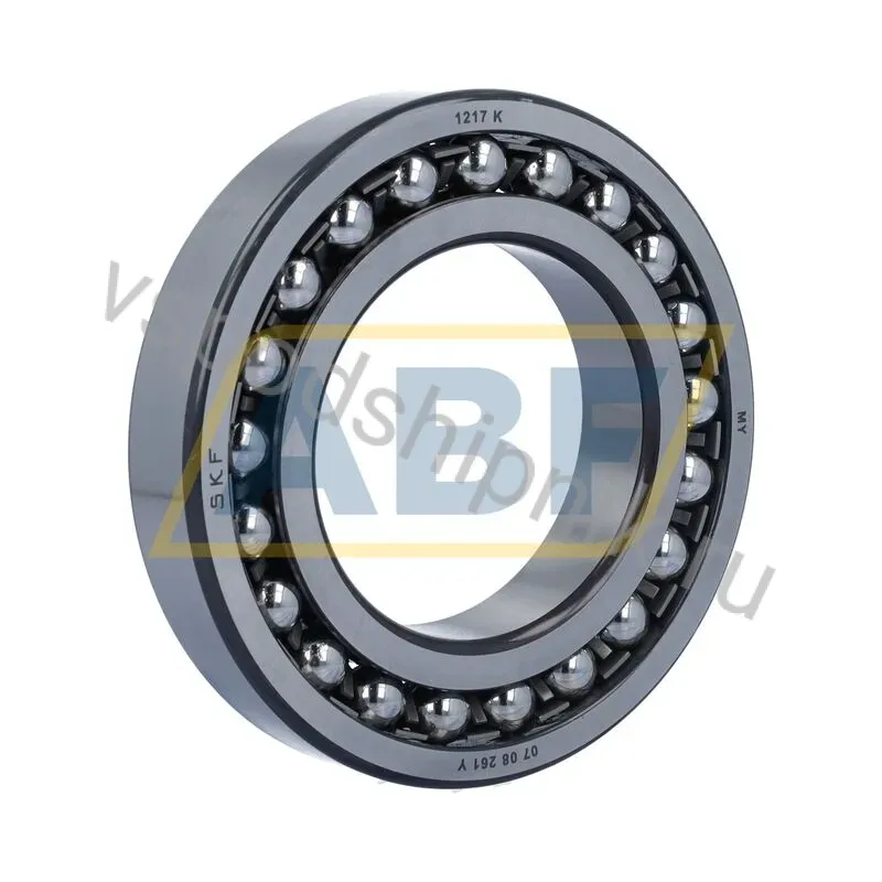Самоустанавливающийся шариковый подшипник двухрядный 1217K SKF 360