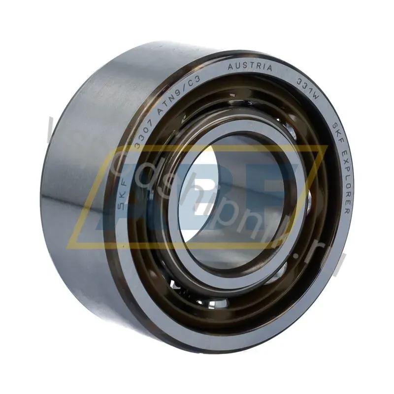 Радиально-упорный шариковый подшипник двухрядный 3307ATN9/C3 SKF 360