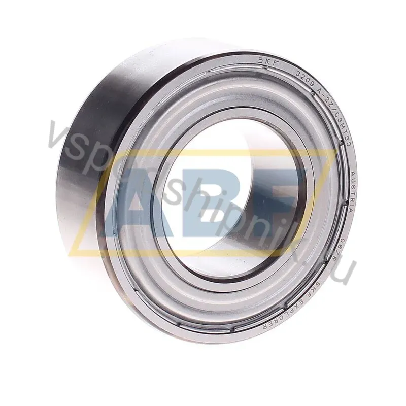 Радиально-упорный шариковый подшипник двухрядный 3209A-2ZTN9/MT33 SKF 360