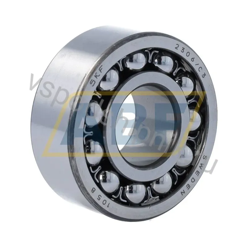 Самоустанавливающийся шариковый подшипник двухрядный 2306/C3 SKF 360