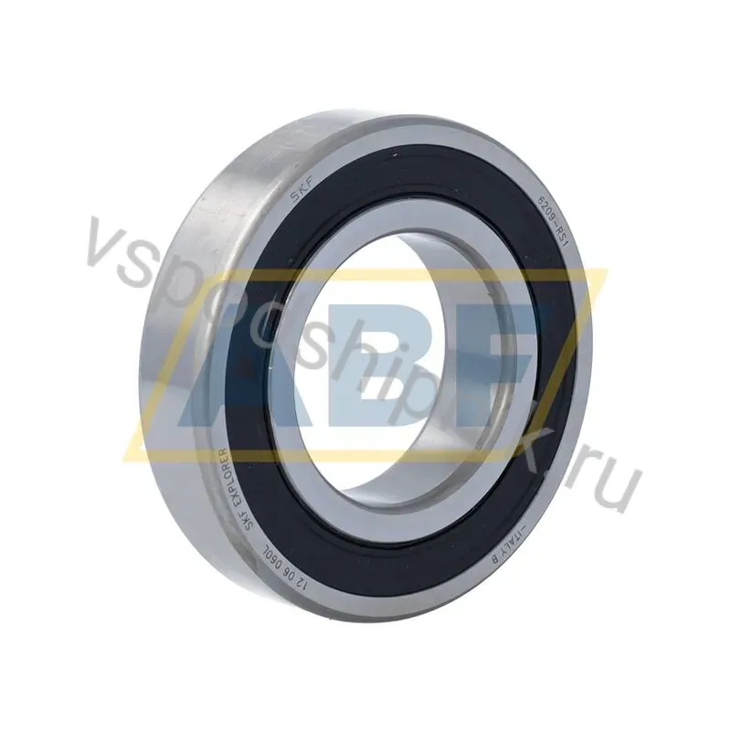 Подшипник шариковый радиальный однорядный 6209-2RS1/W64 SKF 360