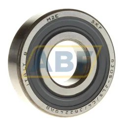 Подшипник шариковый радиальный однорядный 6305-2LS/C4/362249AB SKF