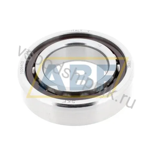 Подшипник шариковый радиально-упорный однорядный 7006ACD/P4A SKF