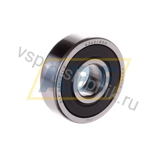 Подшипник шариковый радиальный однорядный 6303-RSH SKF