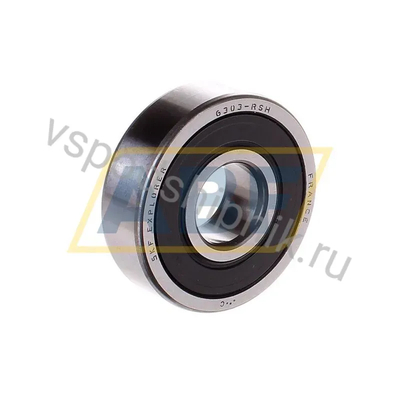 Подшипник шариковый радиальный однорядный 6303-RSH SKF 360