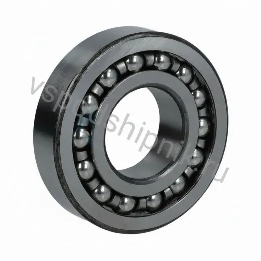 Самоустанавливающийся шариковый подшипник двухрядный NLJ1.1/8 RHP 28.58×63.5×15.88 мм