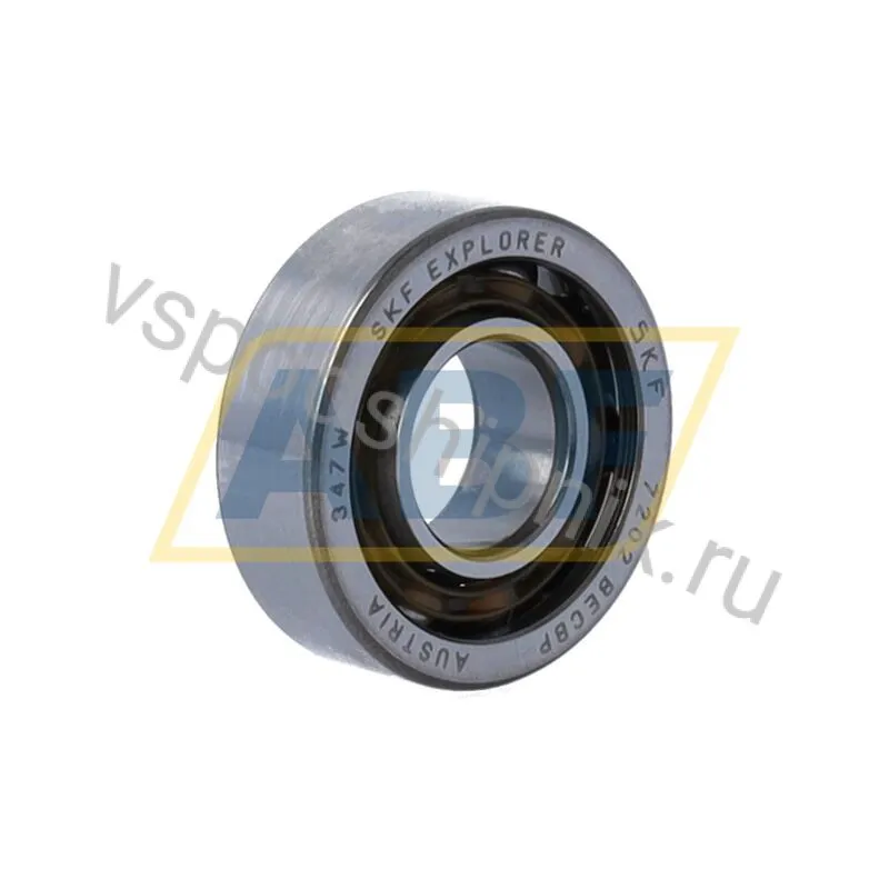 Подшипник радиально-упорный шариковый 7202BECBP SKF 360