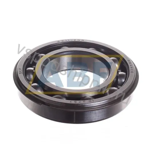 Подшипник шариковый радиальный однорядный 6211-ZNR SKF