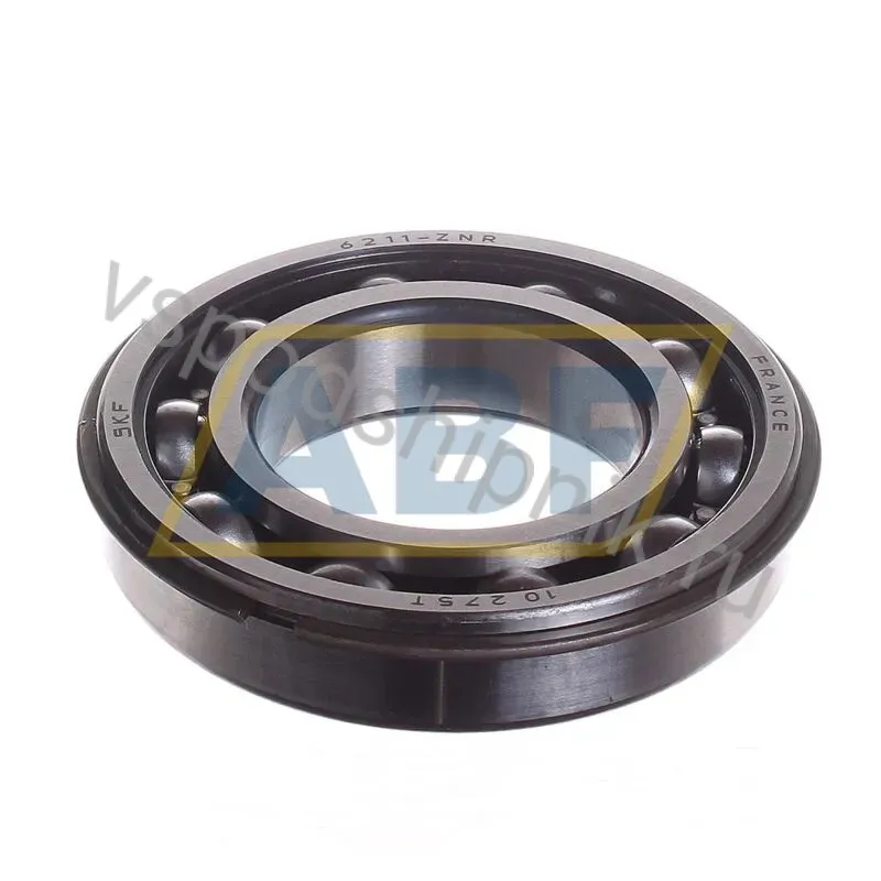 Подшипник шариковый радиальный однорядный 6211-ZNR SKF 360