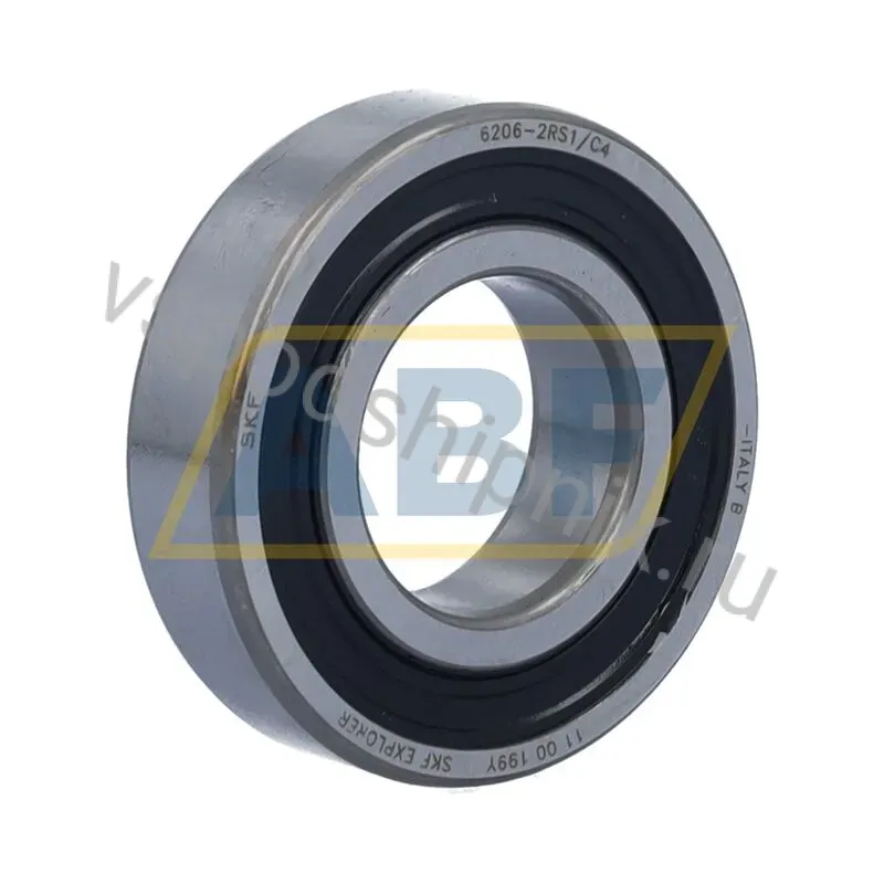 Подшипник шариковый радиальный однорядный 6206-2RS1/C4 SKF 360