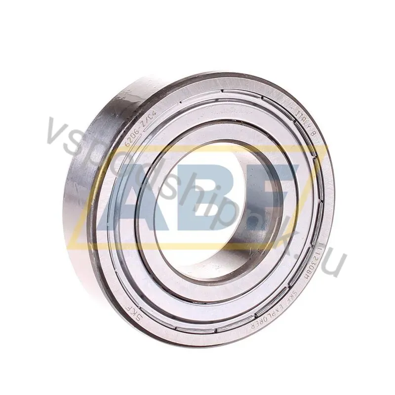 Подшипник шариковый радиальный однорядный 6206-Z/C4 SKF 360