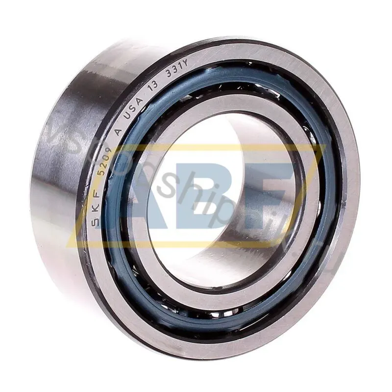 Радиально-упорный шариковый подшипник двухрядный 5209A SKF 360