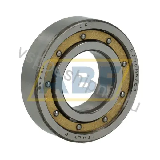 Подшипник шариковый радиальный однорядный 6206MA/C3 SKF
