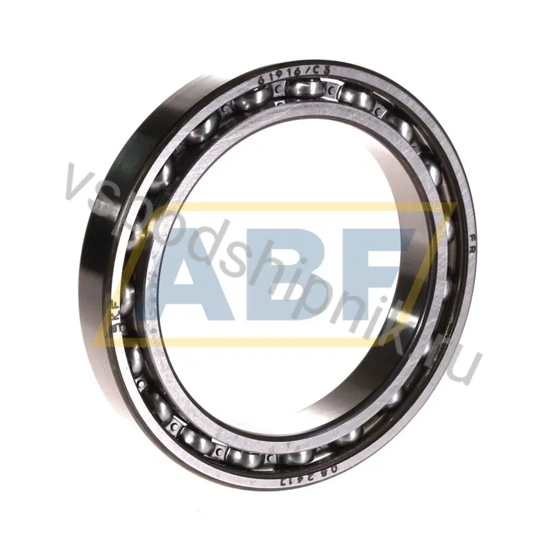 Подшипник шариковый радиальный однорядный 61916/C3 SKF 360