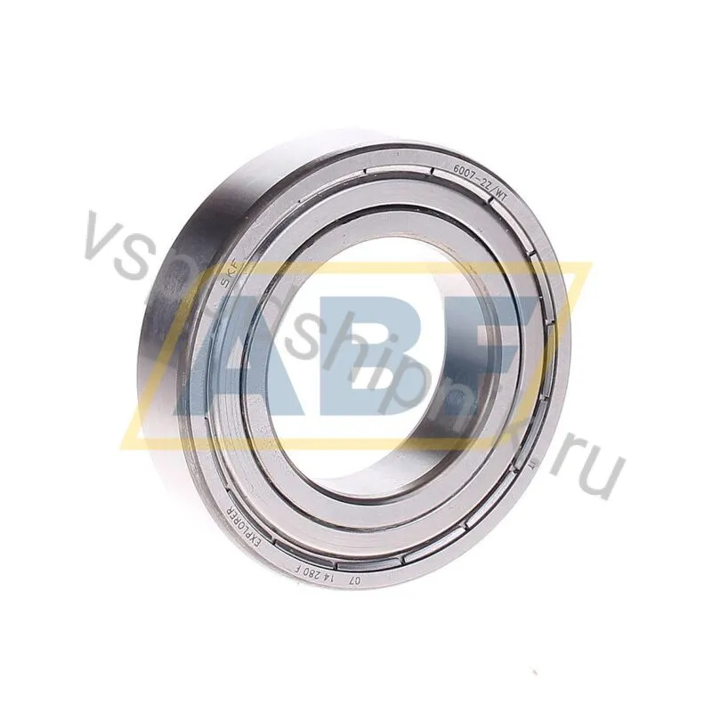 Подшипник шариковый радиальный однорядный 6007-2Z/WT SKF 360