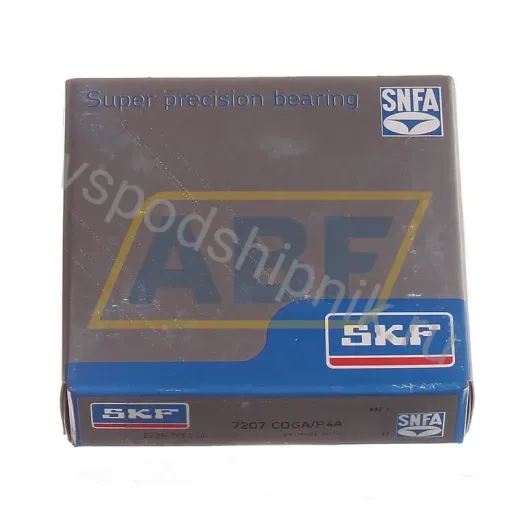 Подшипник шариковый радиально-упорный однорядный 7207CDGA/P4A SKF 35×72×17 мм