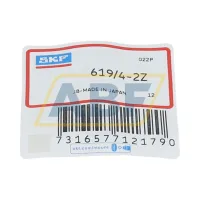 Миниатюрный шариковый подшипник 619/4-2Z SKF