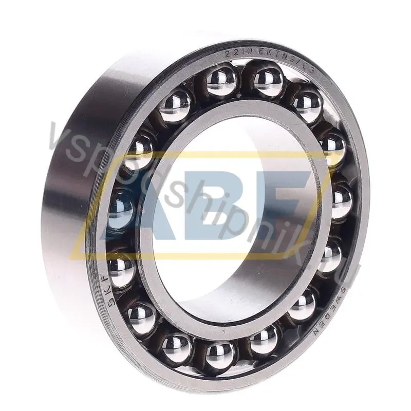Самоустанавливающийся шариковый подшипник двухрядный 2210EKTN9/C3 SKF 360