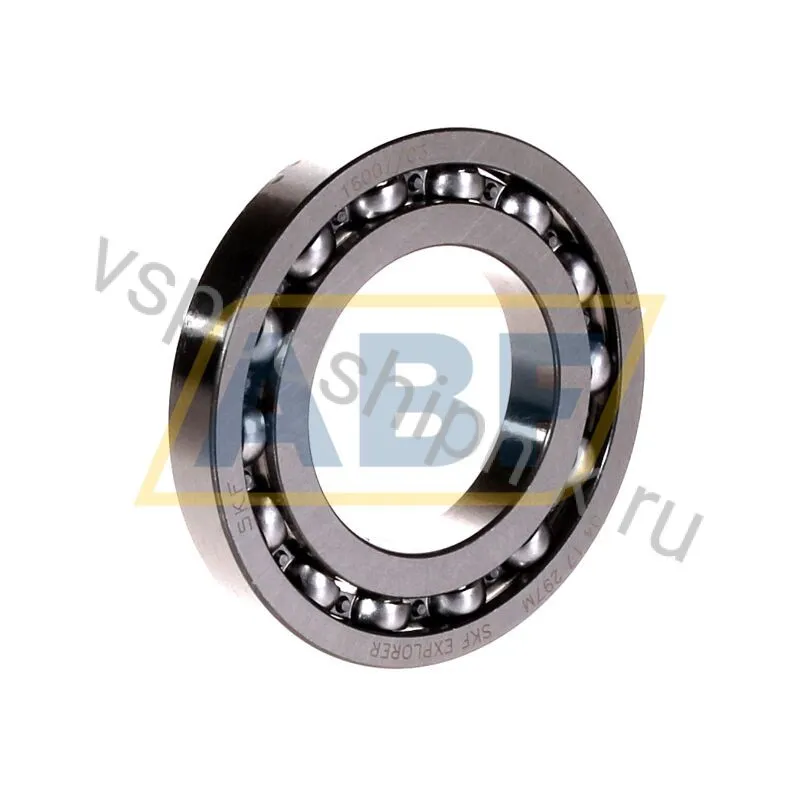 Подшипник шариковый радиальный однорядный 16007/C3 SKF 360