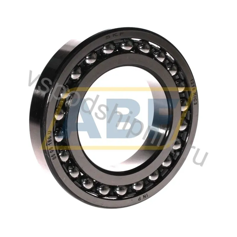 Самоустанавливающийся шариковый подшипник двухрядный 1216K/C3 SKF 360