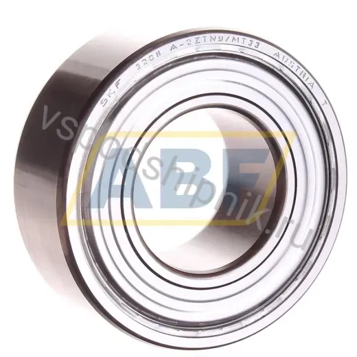 Радиально-упорный шариковый подшипник двухрядный 3208A-2ZTN9/MT33 SKF