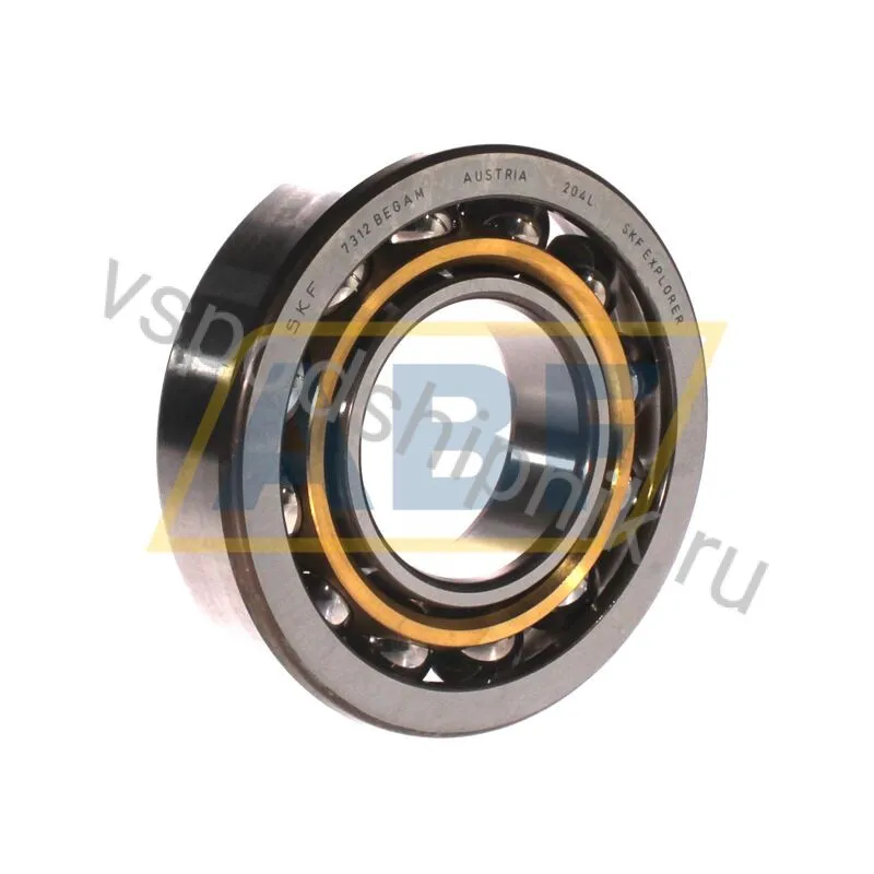 Подшипник радиально-упорный шариковый 7312BEGAM SKF 360